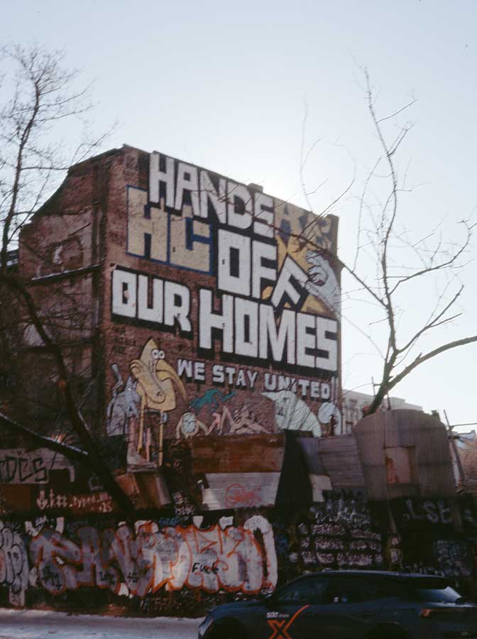 Difficult Times - Hands Off, 2026, 30 x 40 cm