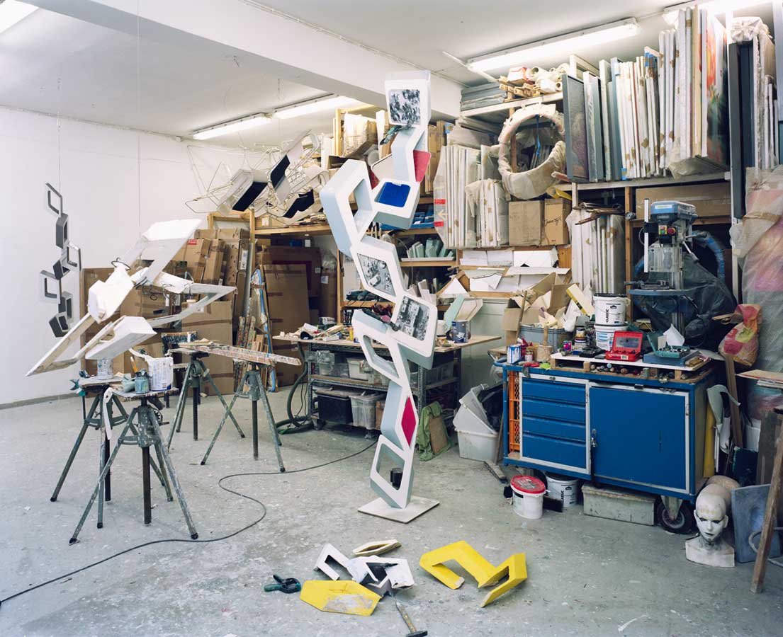 Difficult Times - o.T. (Studio), 2026, 40 x 50 cm