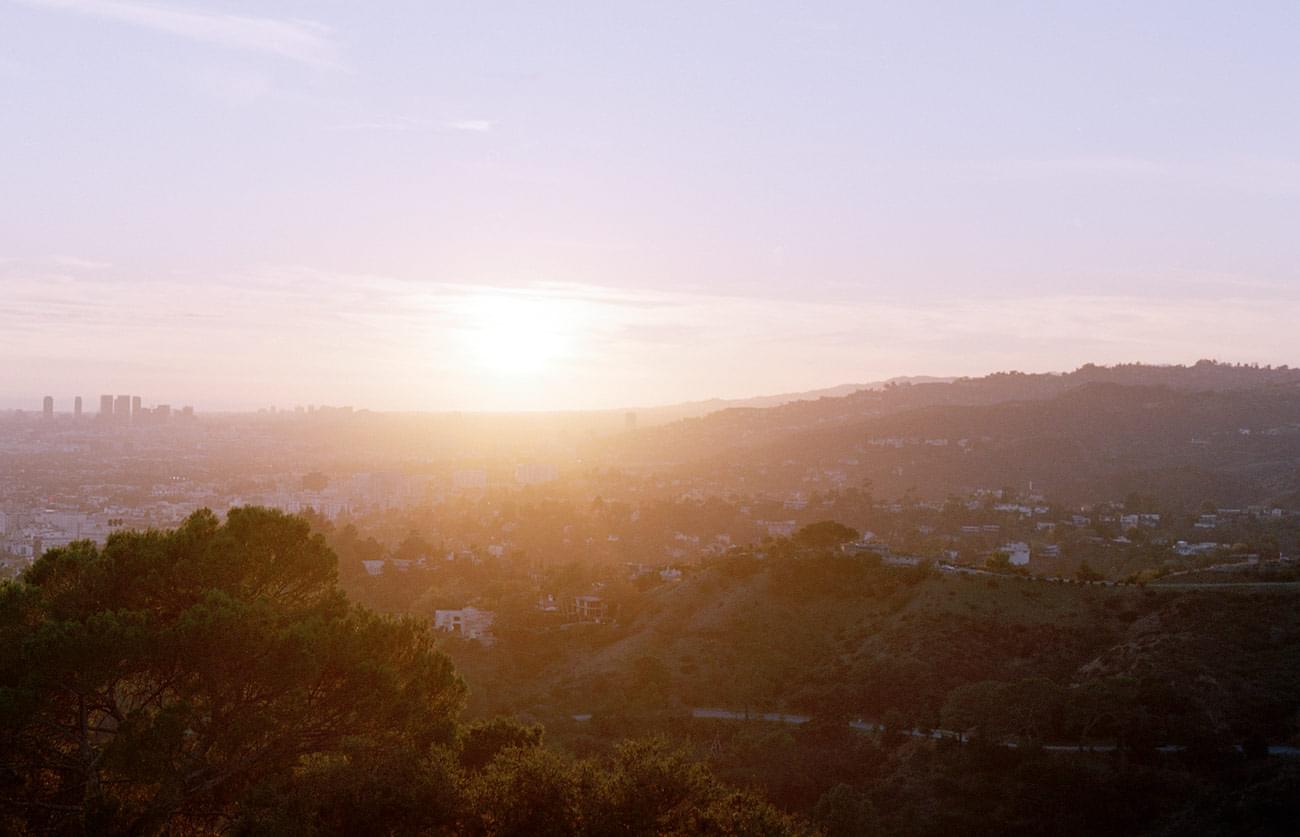 Voyager – The Grand Tour - Looking towards the Pacific from the Griffith Park Observatory.